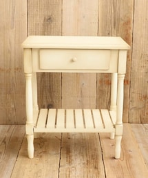 salut! | 《WEB限定再入荷》ホワイト引き出し付きシェルフ(家具)