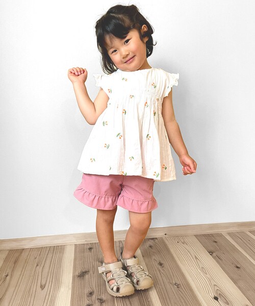 ORiental TRaffic(オリエンタルトラフィック)の「【WEB限定/KIDS】コードデザインスポーツサンダル/K-502(その他・レディース・ベージュ/ブラック/ブルー/パープル・16.0cm/17.0cm/18.0cm/19.0cm/20.0cm/21.0cm/22.0cm/23.0cm)」の14枚目の写真