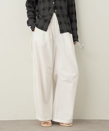 Omekashi | バレルイージーパンツ(チノパンツ)
