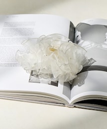 パール付きシアークリップ