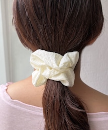 チェックカラーシュシュ