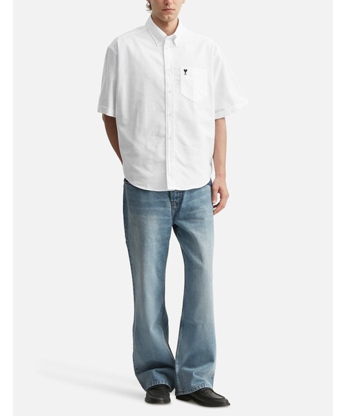 ami（アミ）の「Cotton Boxy Embroidered Ami De Coeur（その他・メンズ・other・FR 36/FR 38/FR 40/FR 42）」の5枚目の写真