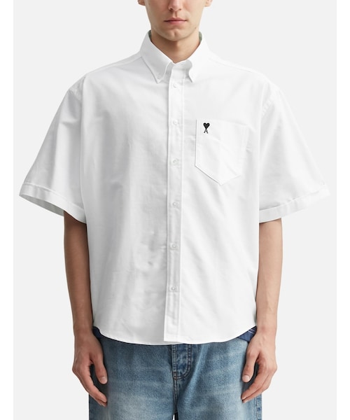 ami（アミ）の「Cotton Boxy Embroidered Ami De Coeur（その他・メンズ・other・FR 36/FR 38/FR 40/FR 42）」の3枚目の写真