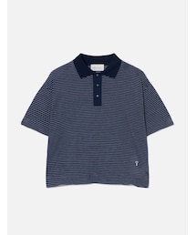 ami | Cotton Striped Ami De Coeur Polo
