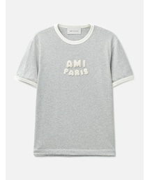 ami | Cotton Ami Paris Knitted Patch T-Shirt
