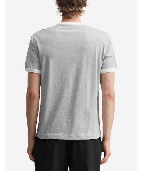 ami（アミ）の「Cotton Ami Paris Knitted Patch T-Shirt（その他・メンズ・other・XS/S/M/L）」の4枚目の写真