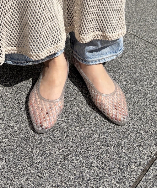 Lattice(Lattice)の「ジェリーサンダル(23.5~24.0cm)(シューズ・レディース・その他/シルバー/ブラック・FREE)」の3枚目の写真