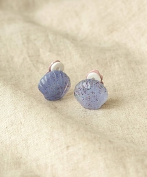 3coins | ラメシェルイヤリング／KIDS(イヤリング)