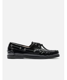 Black Leather Loafer
