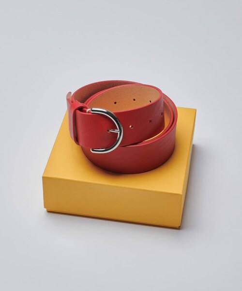 Lui's(ルイス)の「【ITTI】herrie 16hole 40 belt thug(ベルト・メンズ・レッド/ブラック・F)」の1枚目の写真