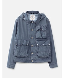 C.P. COMPANY（シーピーカンパニー）の「50 Fili Indigo Bleached Goggle Jacket（その他・メンズ）」