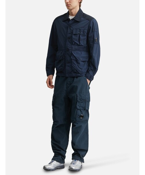 C.P. COMPANY（シーピーカンパニー）の「Flatt Nylon Mixed Button Lens Jacket（その他・メンズ・other・S/M/L/XL）」の5枚目の写真