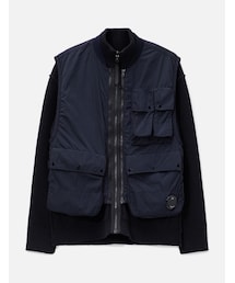 C.P. COMPANY（シーピーカンパニー）の「Cotton Mixed Zipped Cardigan（その他・メンズ）」
