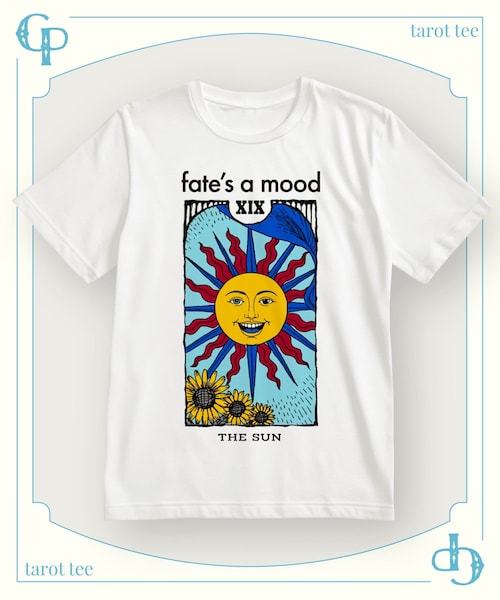 CIAOPANIC（チャオパニック）の「タロットグラフィックTEE（Tシャツ/カットソー・レディース・ホワイトその他2/ライトグレー/クリア/ホワイトその他3/オフホワイト/ベージュ/アイボリー/シルバー/ホワイトその他1/ホワイト/ライトベージュ/グレー・F）」の10枚目の写真