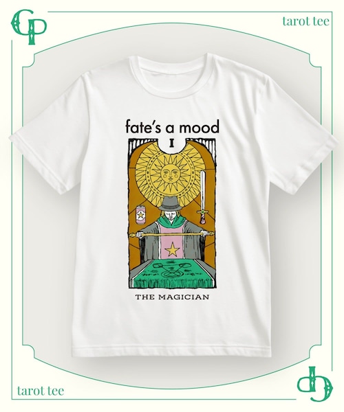 CIAOPANIC（チャオパニック）の「タロットグラフィックTEE（Tシャツ/カットソー・レディース・ホワイトその他2/ライトグレー/クリア/ホワイトその他3/オフホワイト/ベージュ/アイボリー/シルバー/ホワイトその他1/ホワイト/ライトベージュ/グレー・F）」の7枚目の写真
