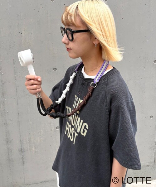 CIAOPANIC TYPY（チャオパニックティピー）の「【TYPY×LOTTE板ガム】クールミントペルチェハンディファン（その他・レディース・ホワイトその他2/ホワイトその他3/ホワイトその他1・ONE）」の2枚目の写真