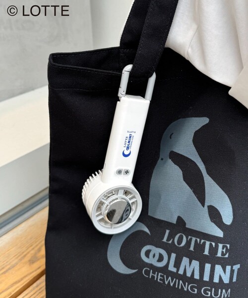 CIAOPANIC TYPY（チャオパニックティピー）の「【TYPY×LOTTE板ガム】クールミントペルチェハンディファン（その他・レディース・ホワイトその他2/ホワイトその他3/ホワイトその他1・ONE）」の3枚目の写真