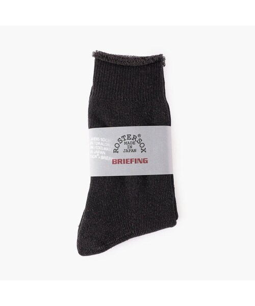 BRIEFING(ブリーフィング)の「BR×ROSTER SOX HEEL LOGO 3 LAYERS SOCKS(その他・BLACK/WHITE/GRAY・FREE)」の10枚目の写真