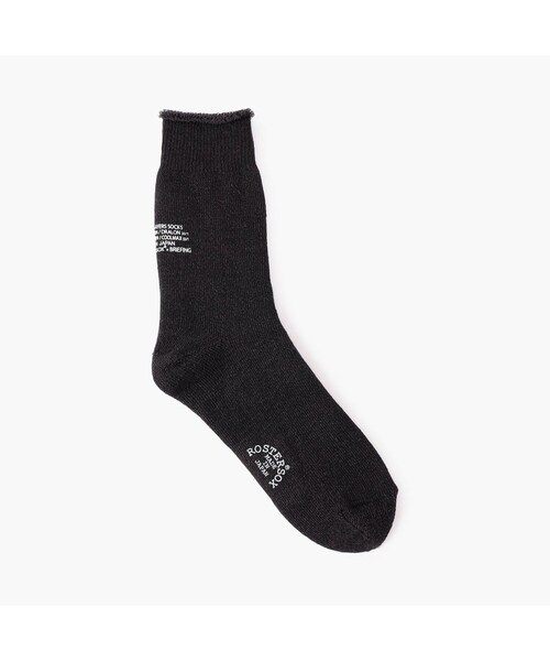 BRIEFING(ブリーフィング)の「BR×ROSTER SOX HEEL LOGO 3 LAYERS SOCKS(その他・BLACK/WHITE/GRAY・FREE)」の3枚目の写真