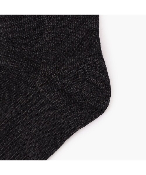 BRIEFING(ブリーフィング)の「BR×ROSTER SOX HEEL LOGO 3 LAYERS SOCKS(その他・BLACK/WHITE/GRAY・FREE)」の5枚目の写真