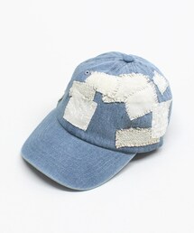 RNA（アールエヌエー）の「E5260 ハギハギデニムWASH CAP（帽子・レディース）」