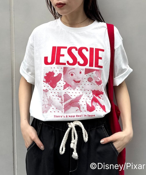 CIAOPANIC TYPY(チャオパニックティピー)の「【TOY STORY/トイ・ストーリー】ピックアップ6コマTEE(Tシャツ/カットソー・レディース・チャコールグレー/オフホワイト/ブラック/グレー/ホワイト/ブラックその他1・L/XL/M)」の3枚目の写真