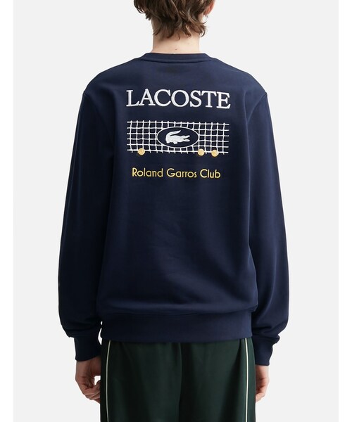 LACOSTE(ラコステ)の「Roland Garros Club Sweatshirt(その他・メンズ・other・S/M/L/XL)」の4枚目の写真