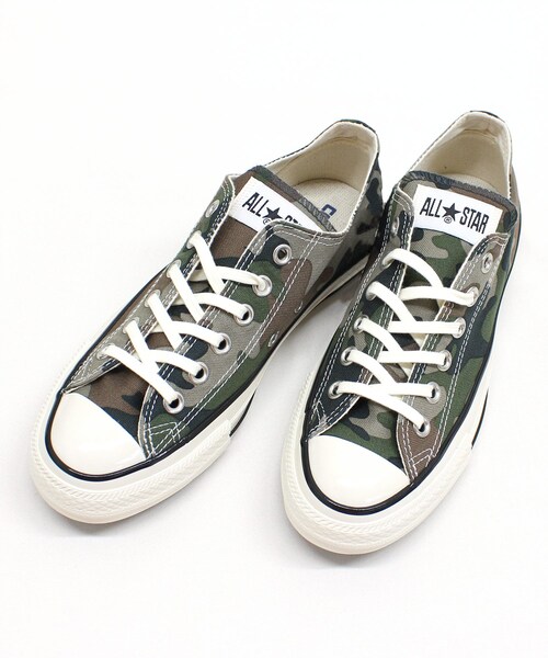 RNA(アールエヌエー)の「【CONVERSE/コンバース】E5234 オールスター AGED WOODLAND CAMO OX(シューズ・レディース・カモフラージュ)」の1枚目の写真