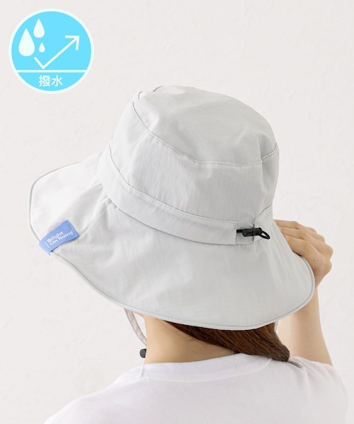3coins(3coins)の「撥水レインHAT(ハット・グレー・FREE)」の1枚目の写真