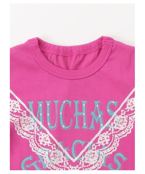 HAKKA BABY（ハッカベビー）の「［ベビー］32/-天竺半袖Tシャツ(接触冷感)（トップス・キッズ・ピンク/ライトグレ-・L）」の3枚目の写真