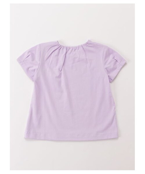 HAKKA BABY（ハッカベビー）の「［ベビー］ユニコーン/リンゴプリントチュニックTシャツ（トップス・キッズ・パープル/サックス・L）」の2枚目の写真