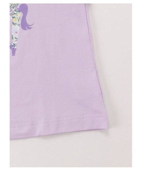 HAKKA BABY（ハッカベビー）の「［ベビー］ユニコーン/リンゴプリントチュニックTシャツ（トップス・キッズ・パープル/サックス・L）」の5枚目の写真