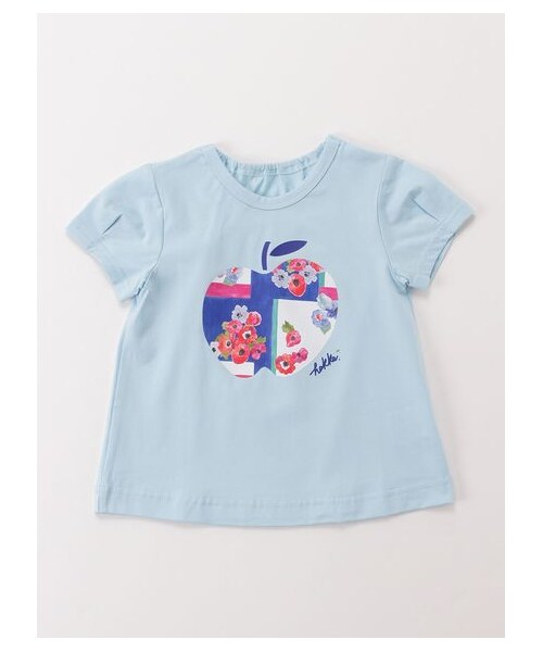HAKKA BABY（ハッカベビー）の「［ベビー］ユニコーン/リンゴプリントチュニックTシャツ（トップス・キッズ・パープル/サックス・L）」の7枚目の写真