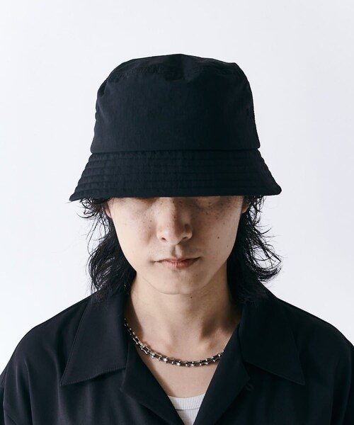Lui's(ルイス)の「【CPH】BUCKET HAT / NYLON RIP(ハット・メンズ・ネイビー/ブラック・F)」の2枚目の写真