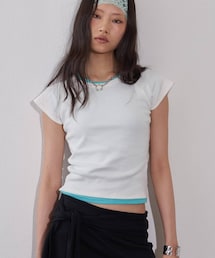 WHO'S WHO gallery | 【SLOPPY】 リブチビT(Tシャツ/カットソー)