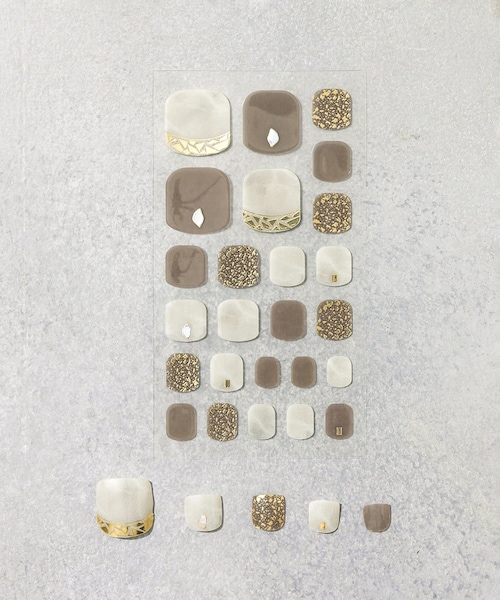 3coins（3coins）の「セミハードジェルネイルシールフット／and us（ハンドケア/ハンドクリーム・その他/その他2/その他1/その他3・FREE）」の4枚目の写真