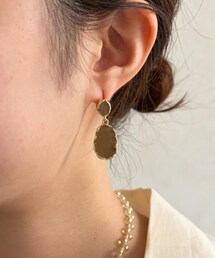 Chez toi | ニュアンスドロップピアス(ネックレス)