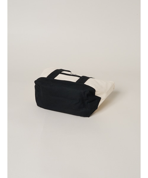 three dots（スリードッツ）の「トートバッグ ミニ（その他・natural/black/black/navy/green）」の7枚目の写真