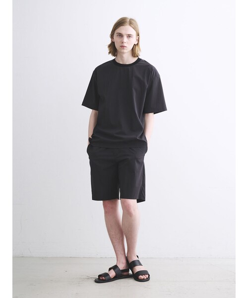 three dots（スリードッツ）の「トラベルライン Tシャツ（その他・black/charcoal/navy）」の12枚目の写真