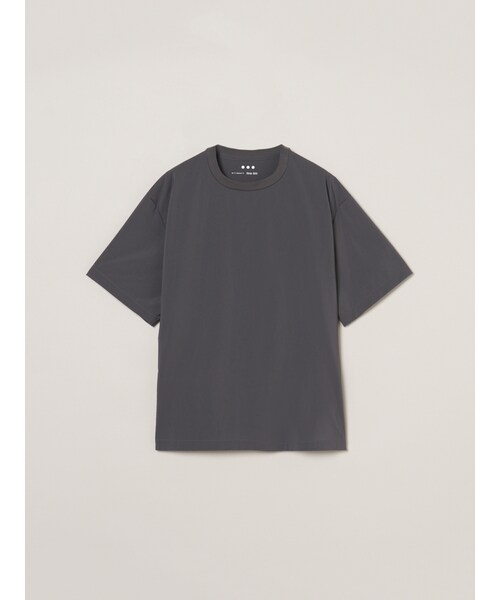 three dots（スリードッツ）の「トラベルライン Tシャツ（その他・black/charcoal/navy）」の2枚目の写真