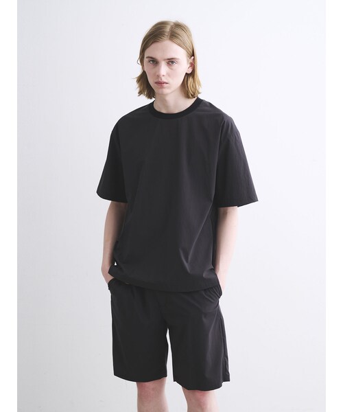 three dots（スリードッツ）の「トラベルライン Tシャツ（その他・black/charcoal/navy）」の11枚目の写真