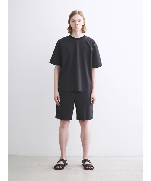 three dots（スリードッツ）の「トラベルライン Tシャツ（その他・black/charcoal/navy）」の14枚目の写真