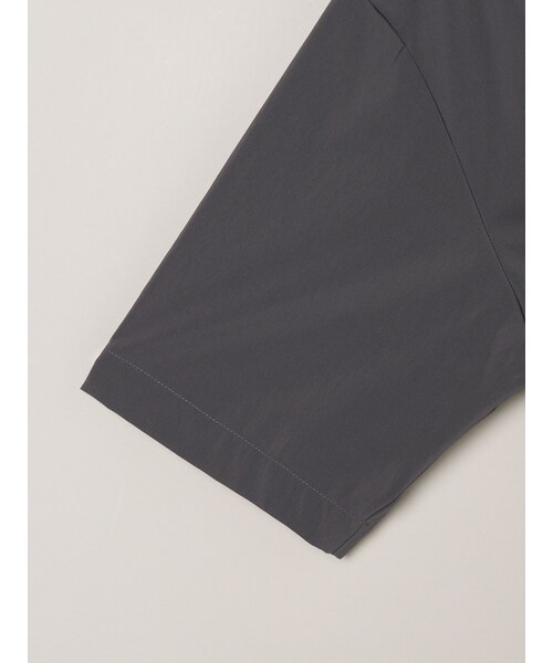 three dots（スリードッツ）の「トラベルライン Tシャツ（その他・black/charcoal/navy）」の6枚目の写真