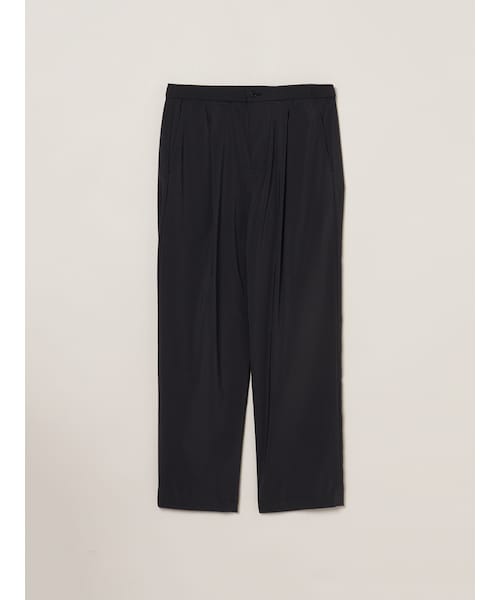 three dots(スリードッツ)の「トラベルライン ツータックパンツ(その他・black/charcoal/navy)」の1枚目の写真