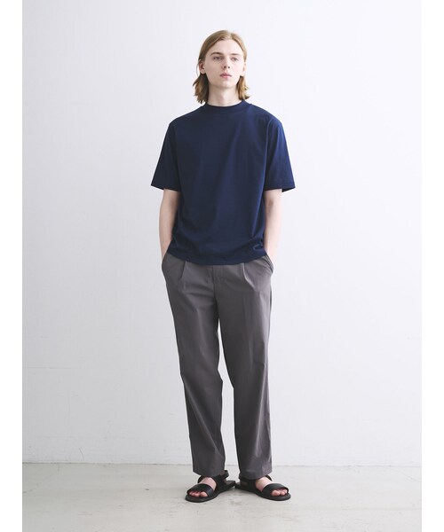 three dots(スリードッツ)の「トラベルライン ツータックパンツ(その他・black/charcoal/navy)」の10枚目の写真