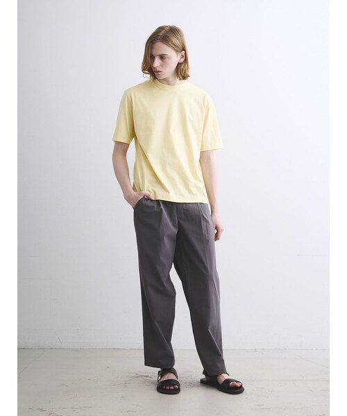 three dots(スリードッツ)の「トラベルライン ツータックパンツ(その他・black/charcoal/navy)」の11枚目の写真