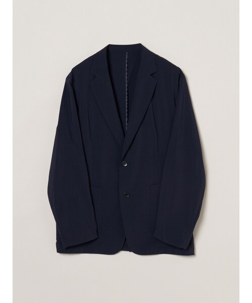 three dots（スリードッツ）の「トラベルライン リラックスジャケット（その他・black/charcoal/navy）」の3枚目の写真