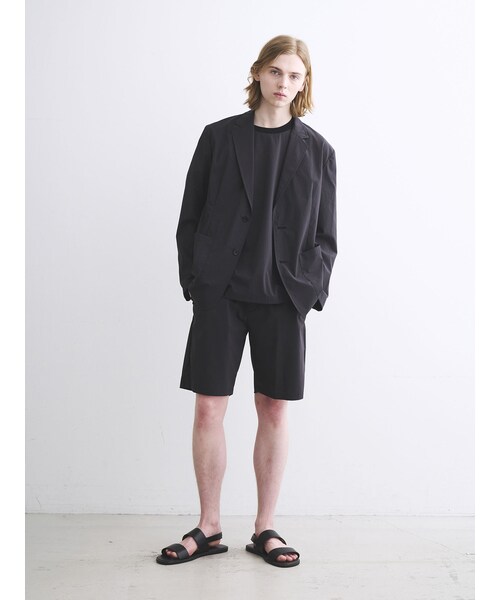 three dots（スリードッツ）の「トラベルライン リラックスジャケット（その他・black/charcoal/navy）」の12枚目の写真