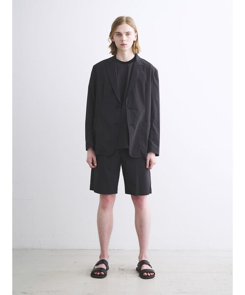 three dots（スリードッツ）の「トラベルライン リラックスジャケット（その他・black/charcoal/navy）」の14枚目の写真