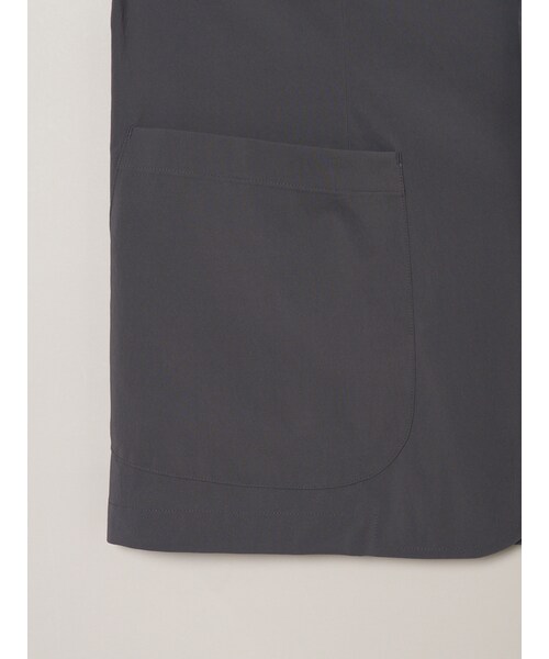 three dots（スリードッツ）の「トラベルライン リラックスジャケット（その他・black/charcoal/navy）」の7枚目の写真